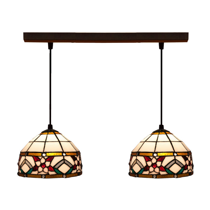 Lustră Viro Alb Fier 60 W 50 x 20 x 20 cm