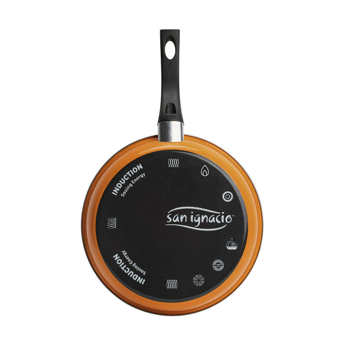 Tigaie San Ignacio valencia bgeu2519 Portocaliu Oțel Multicolor Oțel emailat vitrificat 24 x 4,5 cm