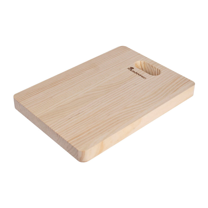 Masă de tăiat Masterpro Natural 35 x 25 x 3 cm lemn de pin 35 cm