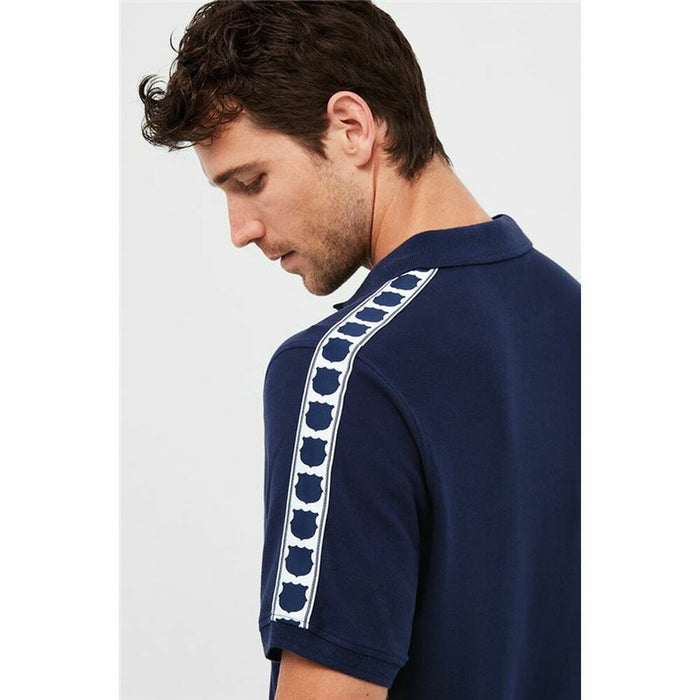 Tricou Polo cu Mânecă Scurtă Bărbați F.C. Barcelona Bleumarin