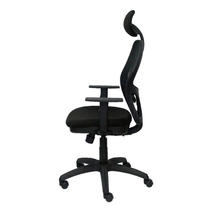 Scaun de birou cu pat Jorquera  P&C I840CTK Negru