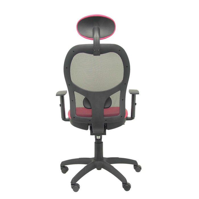 Scaun de birou cu pat Jorquera malla P&C SNSPRSC Roz