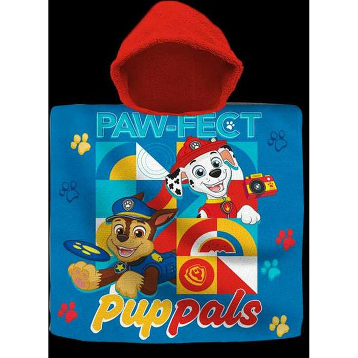 Prosop-Poncho cu Glugă The Paw Patrol 60 x 120 cm