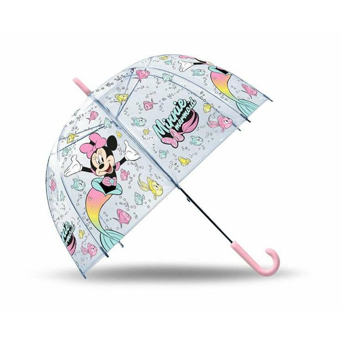 Umbrelă Minnie Mouse 46 cm Transparent Infantil