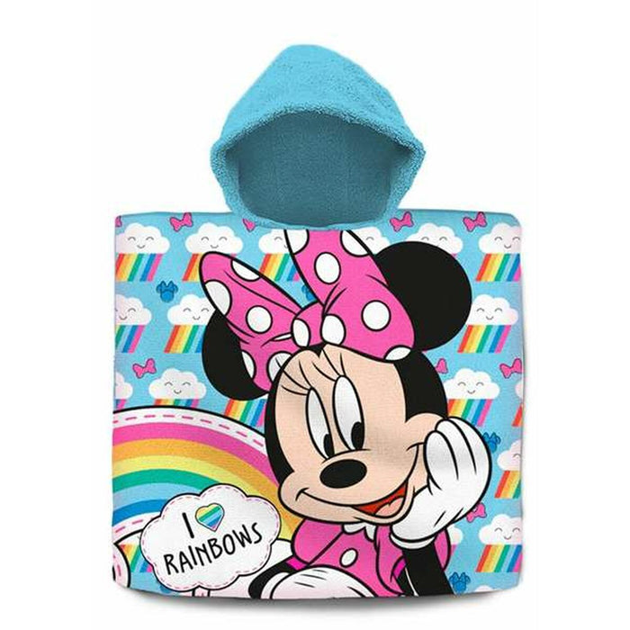 Poncho Minnie Mouse Bumbac 60 x 120 cm