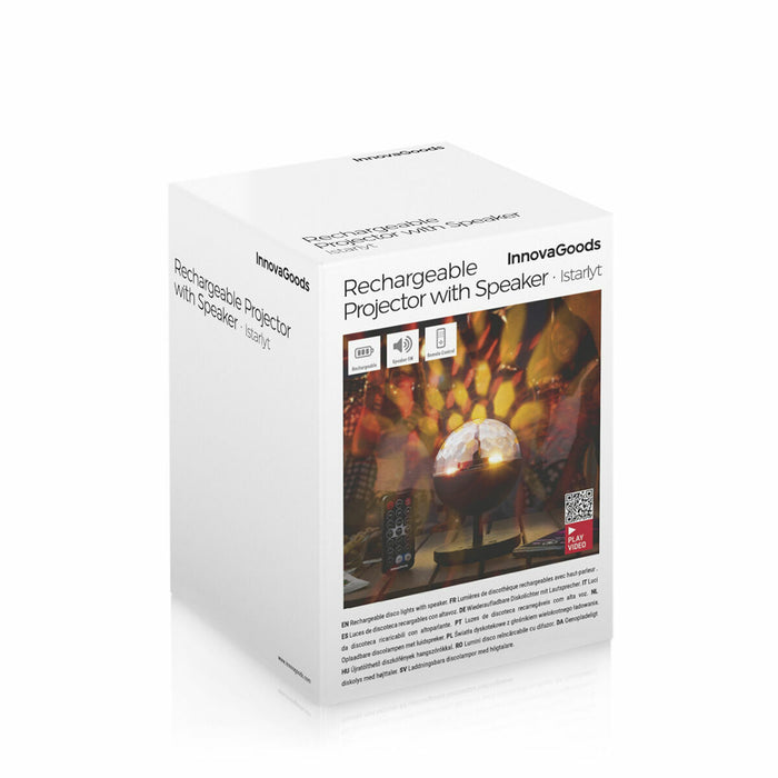 Proiector LED Reîncărcabil cu Difuzor Istarlyt InnovaGoods