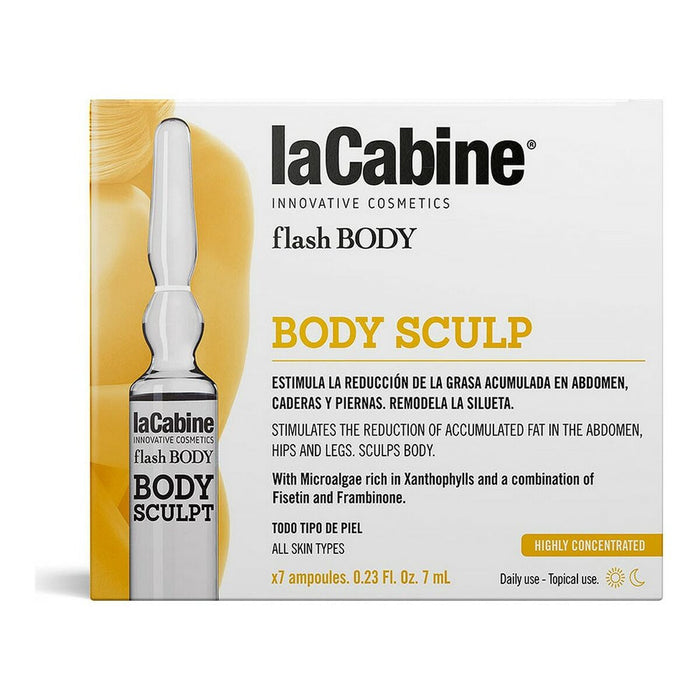 Fiole Flash Body laCabine Ampollas Corporales Reductoare 7 ml (7 x 7 ml)