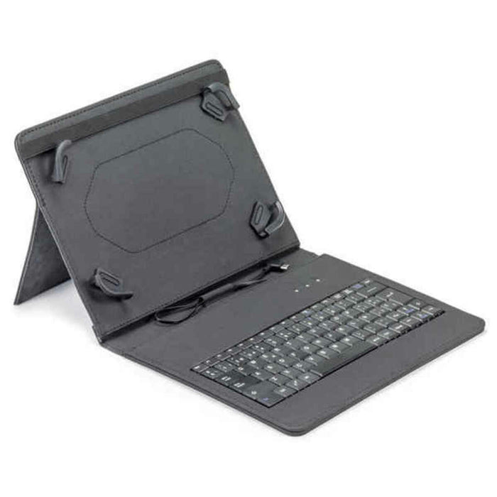 Tastatură Bluetooth cu Suport pentru Tabletă Maillon Technologique MTKEYUSBPR3 9.7"-10.2" Negru