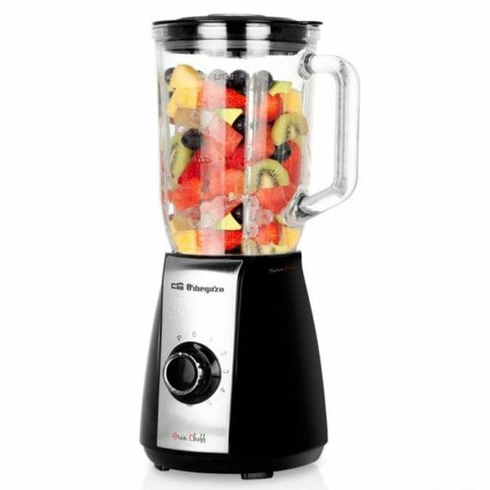Mixer cu Pahar Orbegozo BV 6575 Negru 600 W 1,5 L