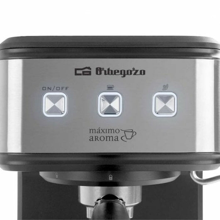 Cafetieră Express cu Braț Orbegozo EX 5200 Oțel