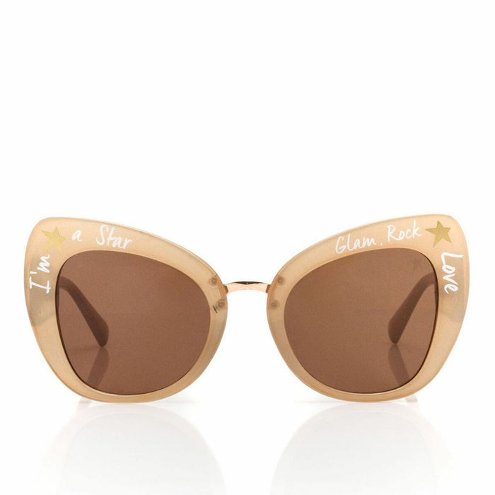 Ochelari de Soare Glam Rock Starlite Design Nude (55 mm)
