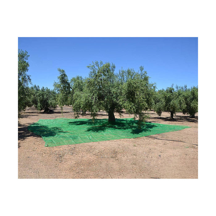Pânză de protecție Verde polipropilenă (7 x 14 m)