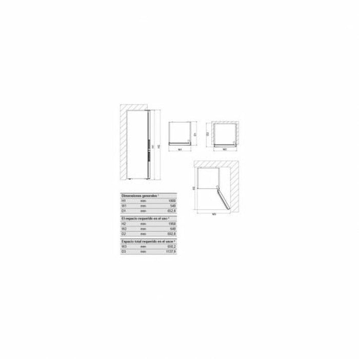 Frigider combinat New Pol RE-22W.026A Alb