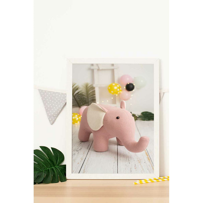 Tablou Crochetts Multicolor 33 x 43 x 2 cm Elefant