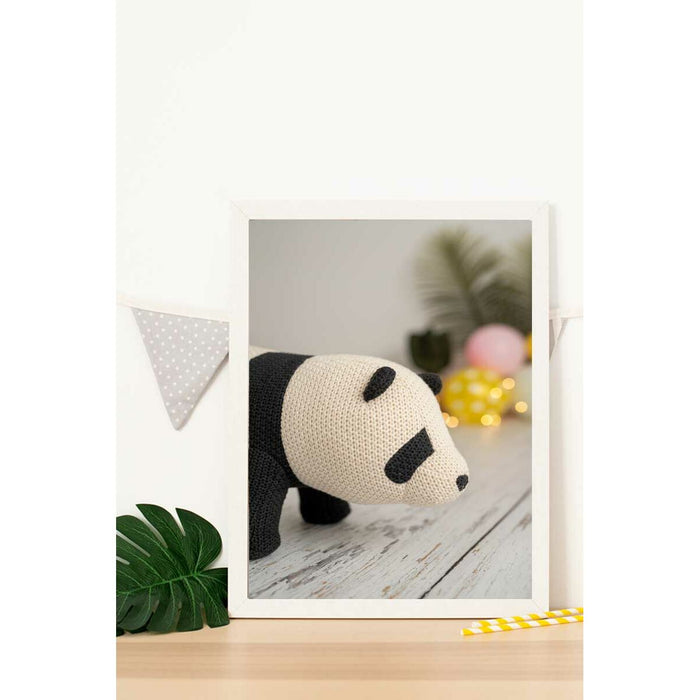 Tablou Crochetts Multicolor 33 x 43 x 2 cm Urs Panda
