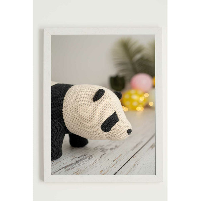 Tablou Crochetts Multicolor 33 x 43 x 2 cm Urs Panda