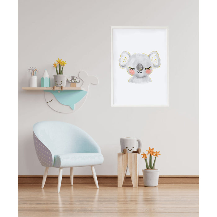 Tablou Crochetts Multicolor Lemn MDF 33 x 43 x 2 cm Koala