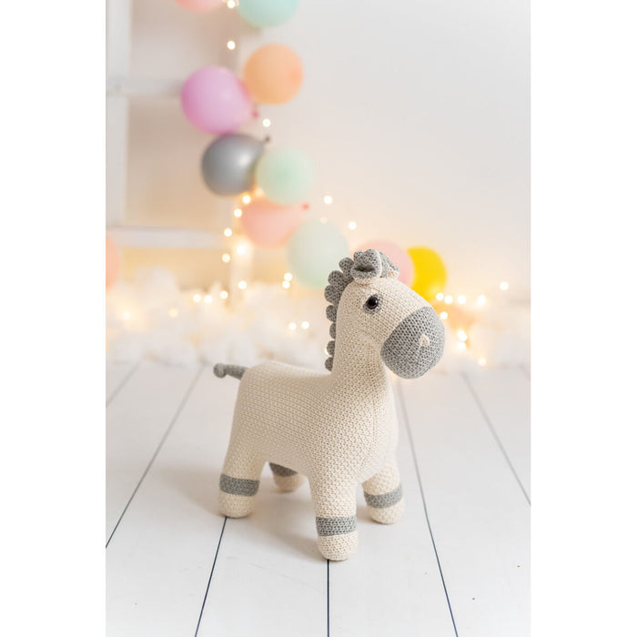 Jucărie de Pluș Crochetts AMIGURUMIS MINI Alb Cal 38 x 42 x 18 cm