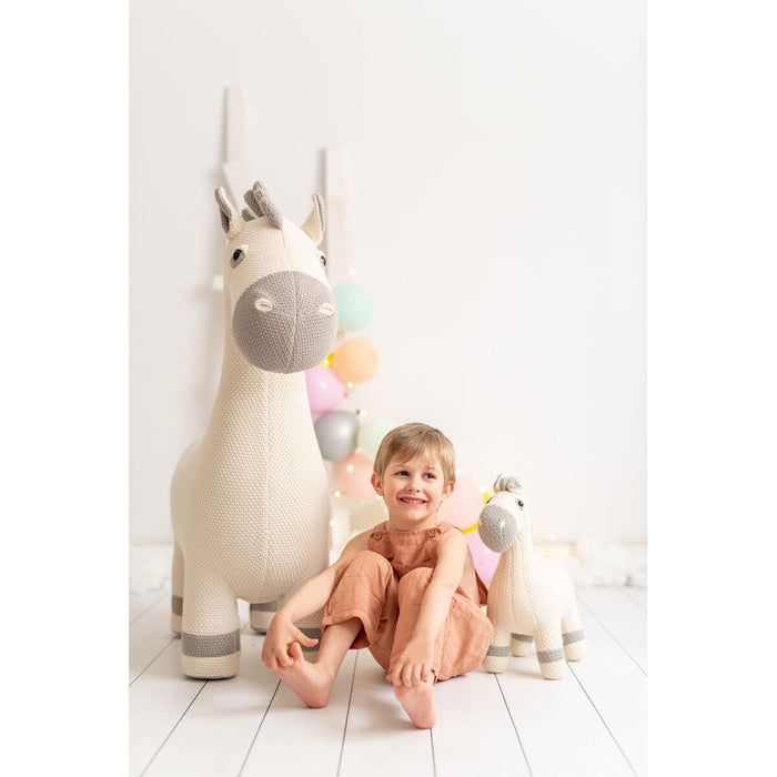 Jucărie de Pluș Crochetts AMIGURUMIS MINI Alb Cal 38 x 42 x 18 cm