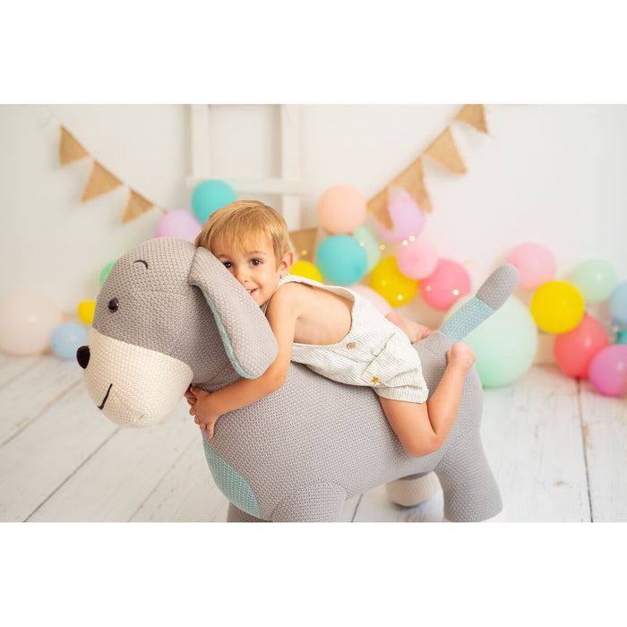 Jucărie de Pluș Crochetts AMIGURUMIS MAXI Alb 80 x 80 x 38 cm