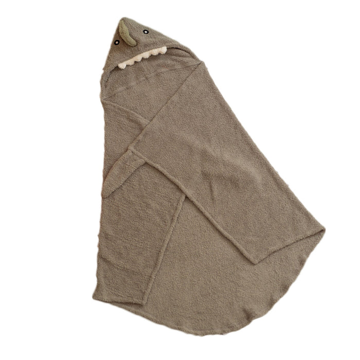 Prosop de baie Crochetts Gri 148 x 2 x 108 cm Dinozaur