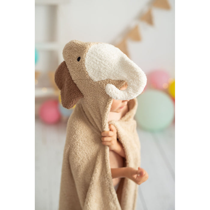 Prosop de baie Crochetts Bej 120 x 2 x 110 cm Elefant