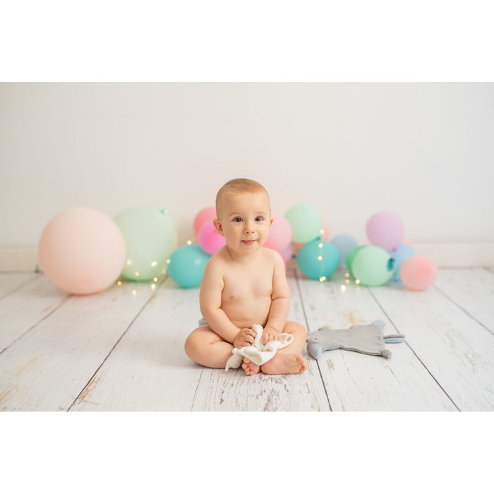 Doudou Crochetts Bebe Doudou Alb Urs 39 x 1 x 28 cm