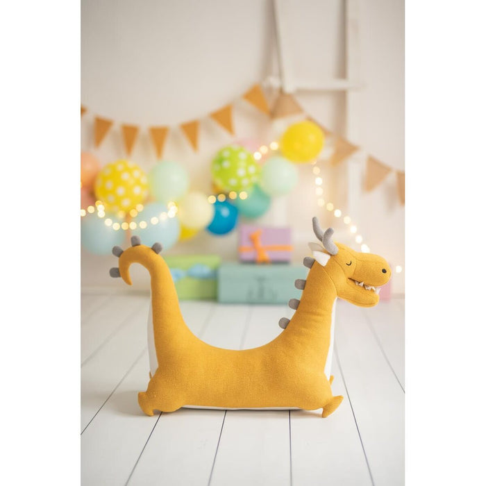 Jucărie de Pluș Crochetts AMIGURUMIS MINI Alb Dragon 65 x 43 x 18 cm