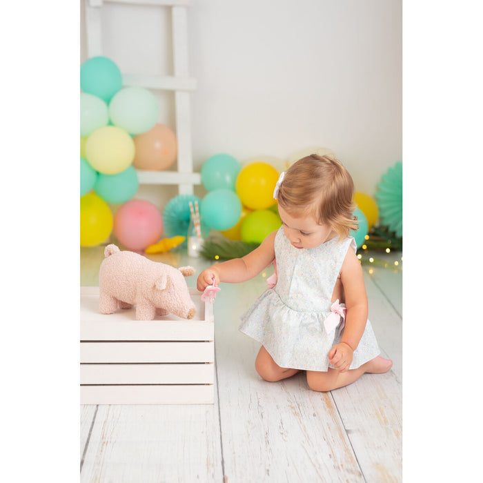 Jucărie de Pluș Crochetts Bebe Roz Porc 30 x 13 x 8 cm