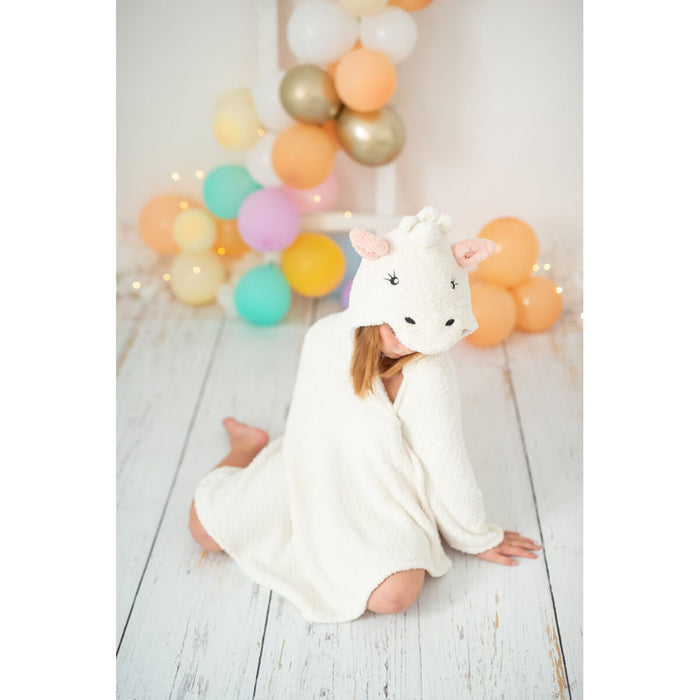 Prosop de baie Crochetts Alb 124 x 2 x 110 cm Unicorn