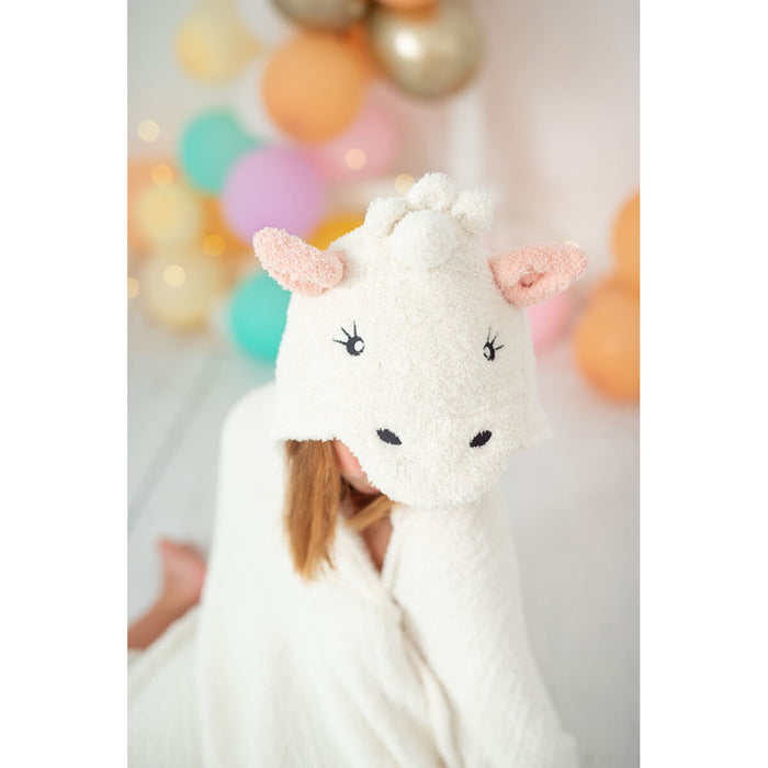 Prosop de baie Crochetts Alb 124 x 2 x 110 cm Unicorn