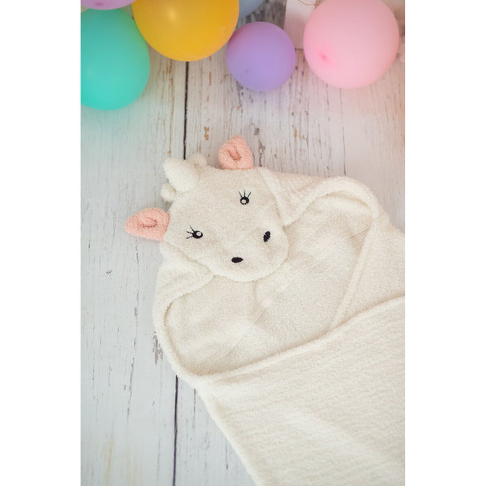 Prosop de baie Crochetts Alb 124 x 2 x 110 cm Unicorn