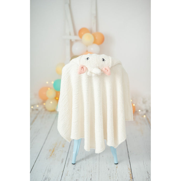 Prosop de baie Crochetts Alb 124 x 2 x 110 cm Unicorn