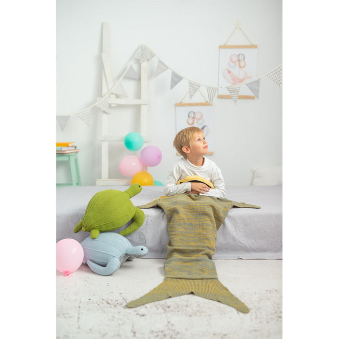 Pătură Crochetts Pătură Gri Rechin 60 x 90 x 2 cm