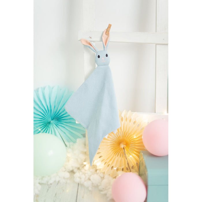 Doudou Crochetts Bebe Doudou Albastru Iepure 39 x 1 x 32 cm