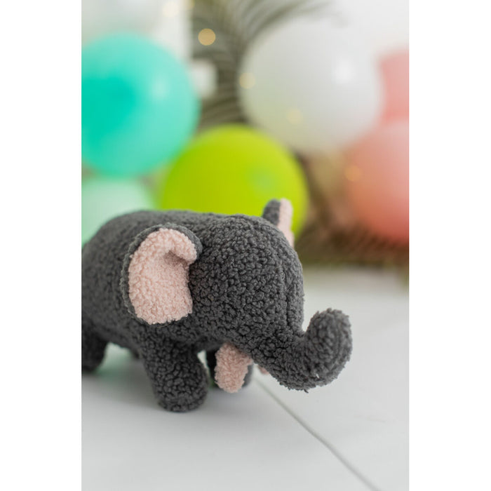 Jucărie de Pluș Crochetts Bebe Maro Elefant 27 x 13 x 11 cm