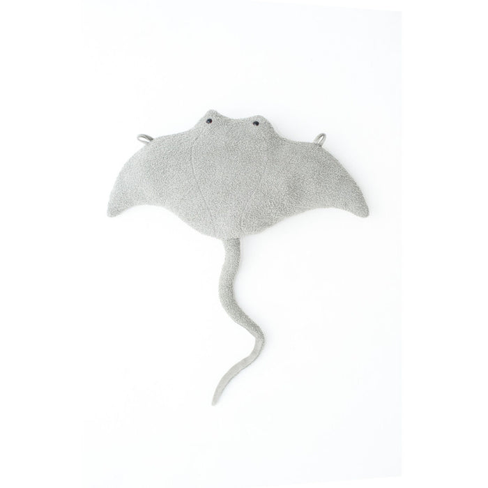Jucărie de Pluș Crochetts OCÉANO Gri Diavolul mare gigant (Manta Ray) 67 x 77 x 11 cm