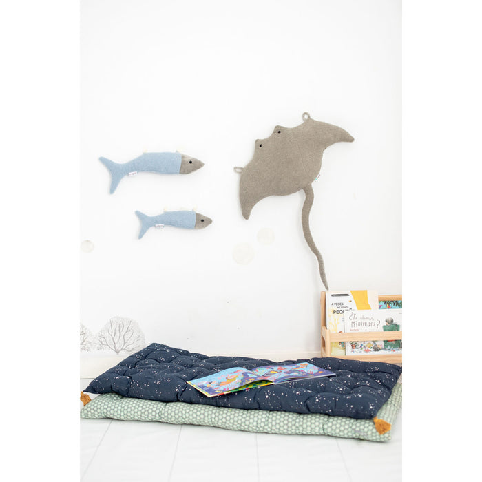 Jucărie de Pluș Crochetts OCÉANO Albastru 59 x 11 x 65 cm 11 x 6 x 46 cm