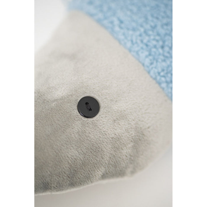 Jucărie de Pluș Crochetts OCÉANO Albastru Balenă Pești 29 x 84 x 14 cm 3 Piese