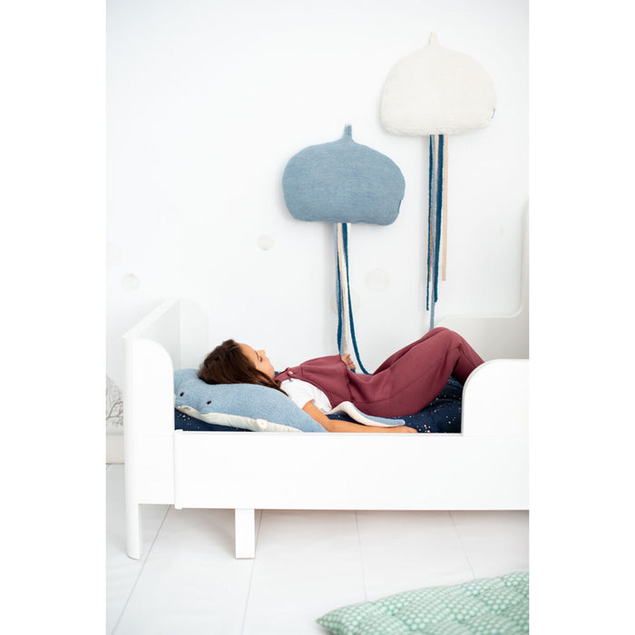 Jucărie de Pluș Crochetts OCÉANO Albastru Alb Diavolul mare gigant (Manta Ray) Meduză 40 x 95 x 8 cm 3 Piese