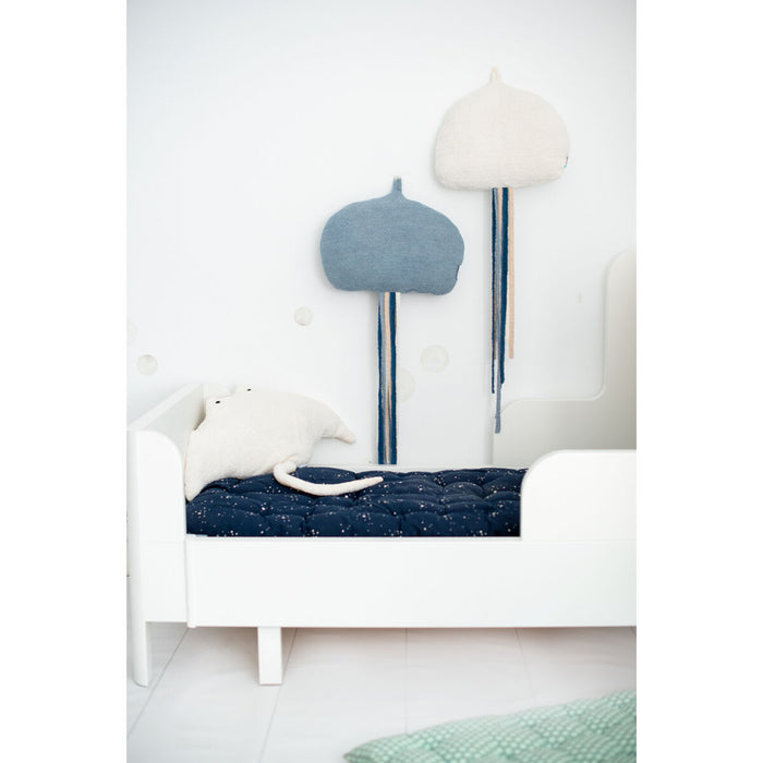 Jucărie de Pluș Crochetts OCÉANO Albastru Alb Diavolul mare gigant (Manta Ray) Meduză 40 x 95 x 8 cm 3 Piese