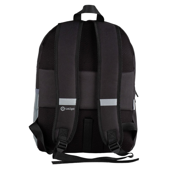 Ghiozdan LaLiga Teen Negru (31 x 43 x 13 cm)