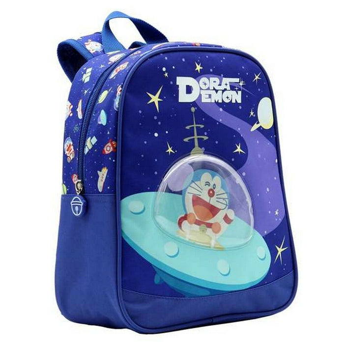 Rucsac pentru Copii Doraemon 28 x 24 x 11 cm Albastru închis (28 x 24 x 11 cm)