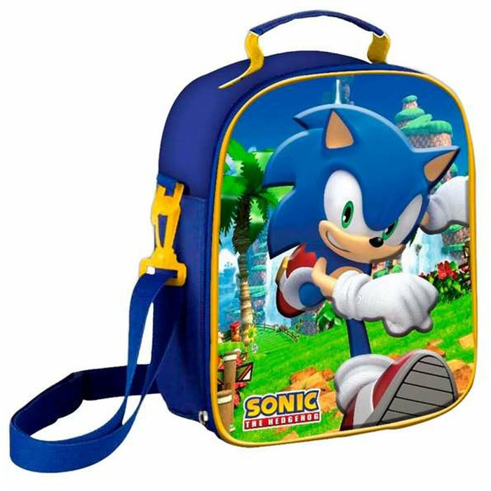 Ghiozdan 3D Sonic 32 x 25 x 10 cm