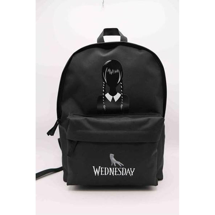 Ghiozdan Wednesday Wednesday Addams Negru 43 x 31 x 13,5 cm