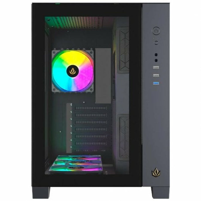 Unitate Semi-tower ATX Forgeon Tiberium  Negru