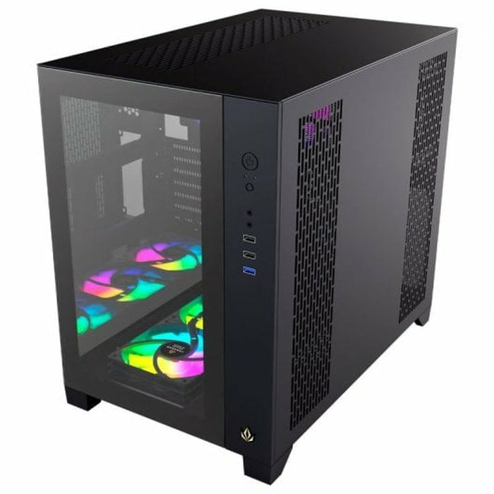 Unitate Semi-tower ATX Forgeon Tiberium  Negru