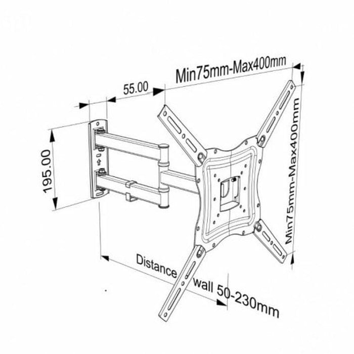 Suport TV PcCom Essential 23"-75"
