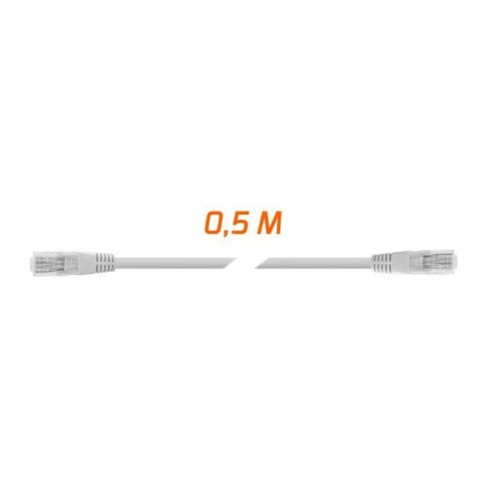 Cablu de Rețea Rigid UTP Categoria 6 PcCom 0,5 m