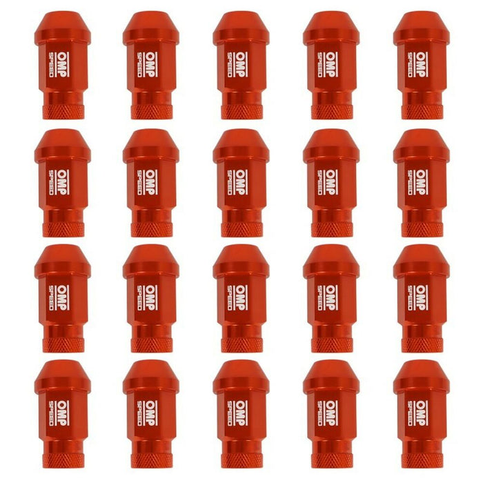 Set Piulițe OMP 7075 Portocaliu 20 uds M14 x 1,25